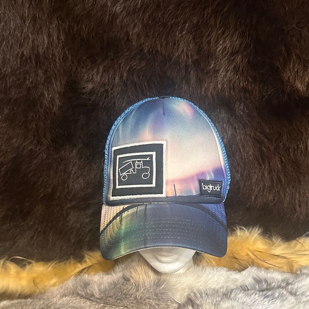 Big Truck Tie-Dye Trucker Hat OS (3537)